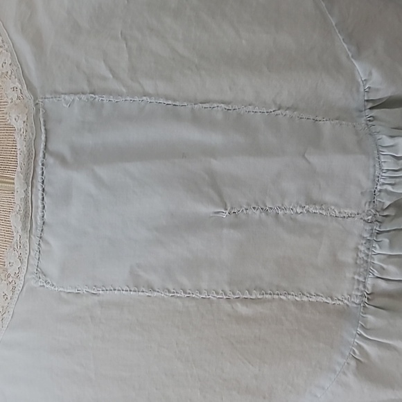 BARBIZON vintage gown baby blue size medium to small floral detail - Picture 7 of 14